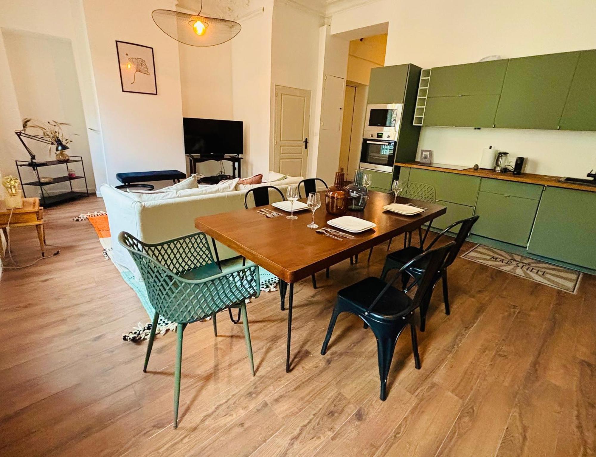 Grand T4 Au Coeur De Marseille Daire Dış mekan fotoğraf